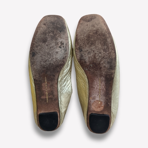 Dolce Vita Gold Flats, 6.5 - Picture 4 of 7